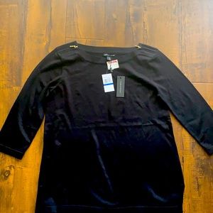 NTW 3/4 length black top